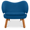 Buy Pelitane  Scandinavian Design Armchair  - Fabric Black 16506 - in the EU