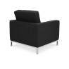 Buy Konel Armchair with Matching Ottoman - Cashmere Black 16513 in the Europe