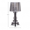 Buy Table Lamp - Small Design Living Room Lamp- Bour Transparent 29290 in the Europe