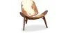 Design Armchair - Scandinavian Style - Upholstered in Pony - Lucy image 7