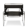 Buy Ivan Chair  - Premium Leather Black 16816 - in the EU