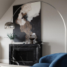 Buy Floor Lamp with Marble Base - Living Room Lamp - Bouw White 13693 - prices