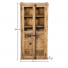Buy Industrial style cabinet - TUNK Natural wood 58885 in the Europe
