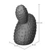 Grey Cactus Decorative Figure image 7