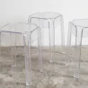 Stool Low Transparent - 47cm - Victoria Queen image 7