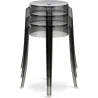 Industrial Design Bar Stool - Transparent - 47cm - Victoria Queen image 7