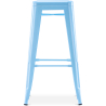 Buy Bar Stool - Industrial Design - Steel - 76cm - Stylix Red 58990 - prices
