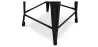Industrial Design Bar Stool - Matte Steel - 60cm - Stylix image 7
