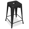 Buy Industrial Design Bar Stool - Matte Steel - 60cm - Stylix Gold 58993 in the Europe