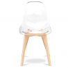 Buy Transparent Dining Chair - Scandinavian Style - Lucy Transparent 58592 at Privatefloor