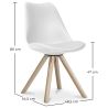 Dining Chair - Scandinavian Style - Denisse image 7