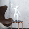 Buy Simian Standing Design table lamp - Resin White 58443 - prices
