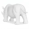 Decorative Figure Rhino - Matte White - Rhyn image 7