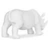 Decorative Figure Rhino - Matte White - Rhyn image 7