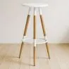 Wooden Bar Stool - Scandinavian Design - Matu image 7