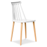 Buy Wooden Dining Chair - Scandinavian Design - Joy White 59145 with a guarantee