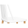 Buy Wooden Dining Chair - Scandinavian Design - Joy White 59145 at Privatefloor
