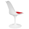 Buy Dining Chair - White Swivel Chair - Tulip Red 59156 with a guarantee