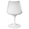 Buy Dining Chair - White Swivel Chair - Tulip Red 59156 - in the EU