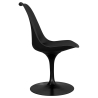Buy Dining Chair - Black Swivel Chair - Tulip Black 59159 Home delivery