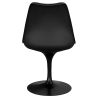 Buy Tulipan chair black with cushion Black 59159 - in the EU