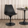 Dining Chair - Black Swivel Chair - Tulip image 7