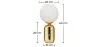 Table Lamp - Living Room Lamp - Globe Design - Party image 7