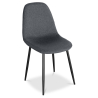 Buy Dining Chair - Upholstered in Fabric - Faby Grey 59158 in the Europe