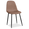 Buy PU upholstered dining chair - Anive Brown 59170 at Privatefloor