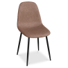 Buy Dining Chair - Upholstered Leatherette - Faby Brown 59170 in the Europe