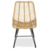 Buy Synthetic wicker dining chair  Natural wood 59254 - prices