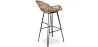 Rattan Bar Stool with Armrests - Boho Bali Style - 75cm - Many image 7