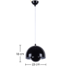 Buy Vase Lamp Black 13288 with a guarantee