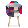 Buy Premium Design Dawick chair - Patchwork Ray Multicolour 59264 - prices