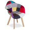 Buy Premium Design Dawick chair - Patchwork Ray Multicolour 59264 Home delivery