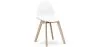 Fabric Upholstered Dining Chair - Scandinavian Style - Denisse image 7