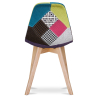 Buy Dining Chair - Upholstered in Patchwork - Simona

 Multicolour 59269 Home delivery