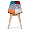 Buy Dining Chair Denisse Scandi style Premium Design - Patchwork Tessa Multicolour 59268 home delivery