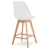 Scandinavian Style Stool - Wooden Legs - Denisse image 7