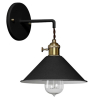 Buy Curie wall lamp - Metal Black 59293 - in the EU
