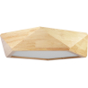 Buy Ceiling Led Lamp Scandinavian Design Wooden - Akira Natural wood 59307 - prices