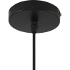Buy Edda Scandinavian pendant lamp - Wood and metal Black 59308 in the Europe