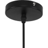 Buy Eigil Scandinavian pendant lamp - Wood and metal Black 59309 in the Europe