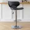 Swivel Barstool with Backrest - Curve Back image 7
