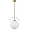 Glass Ball Ceiling Lamp - Golden Pendant Lamp - Anette image 7