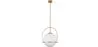 Glass Ball Ceiling Lamp - Golden Pendant Lamp - Anette image 7