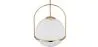 Glass Ball Ceiling Lamp - Golden Pendant Lamp - Anette image 7