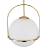 Buy Glass Ball Ceiling Lamp - Golden Pendant Lamp - Anette Gold 59329 at Privatefloor
