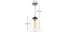 Crystal Ceiling Lamp - Vintage Design Pendant Lamp - Mikelo image 7