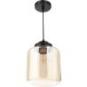 Buy Mikelo pendant lamp - Metal and crystal Black 59331 at Privatefloor